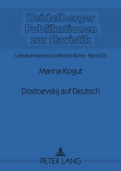 Produktbild: Dostoevskij auf Deutsch