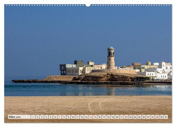 Produktbild: Oman - Eine Fotoreise (hochwertiger Premium Wandkalender 2026 DIN A2 quer), Kunstdruck in Hochglanz
