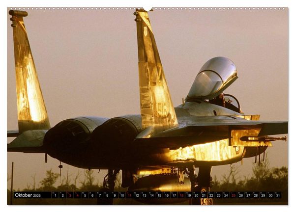 Produktbild: Kampfjets &bull; U.S. Aircraft (hochwertiger Premium Wandkalender 2026 DIN A2 quer), Kunstdruck in Hochglanz