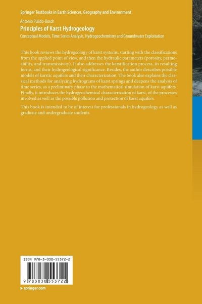 Produktbild: Principles of Karst Hydrogeology