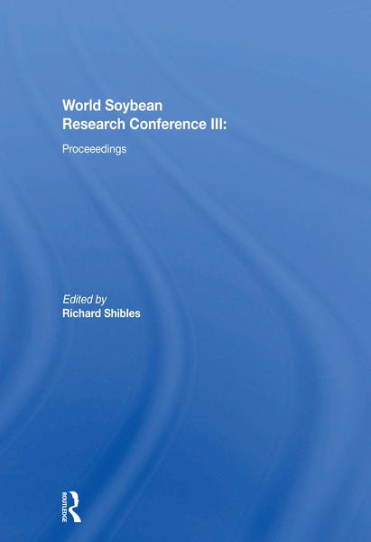 Produktbild: World Soybean Research Conference III