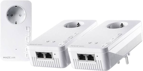 Devolo Magic 1 WiFi Network Kit Powerline WLAN Network Kit 8367 DE, AT Powerline, WLAN 1200 MBit/s