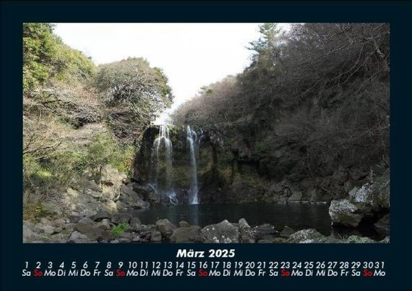 Produktbild: Wasserf&auml;lle 2025 Fotokalender DIN A5