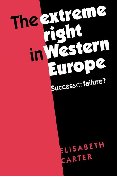 Produktbild: The extreme Right in Western Europe