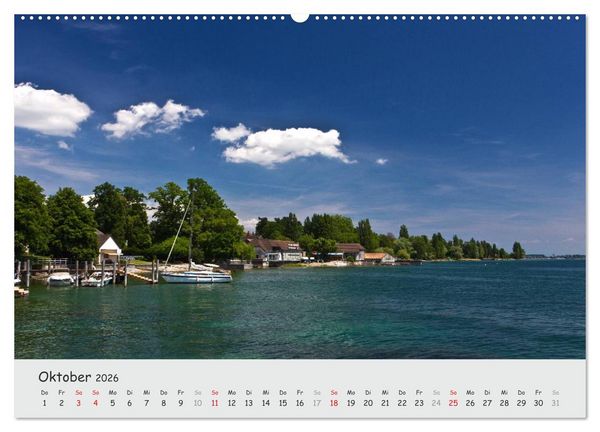 Produktbild: Insel Reichenau - Klosterinsel im Bodensee (hochwertiger Premium Wandkalender 2026 DIN A2 quer), Kunstdruck in Hochglanz