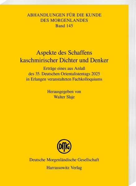 Produktbild: Aspekte des Schaffens kaschmirischer Dichter und Denker