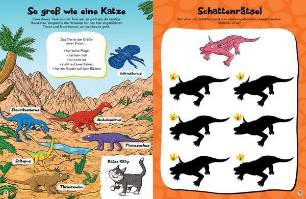 Produktbild: Das gro&szlig;e Dinosaurier-Mitmachbuch