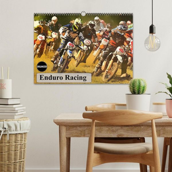 Produktbild: Enduro Racing (Wall Calendar 2026 DIN A3 landscape), CALVENDO 12 Month Wall Calendar