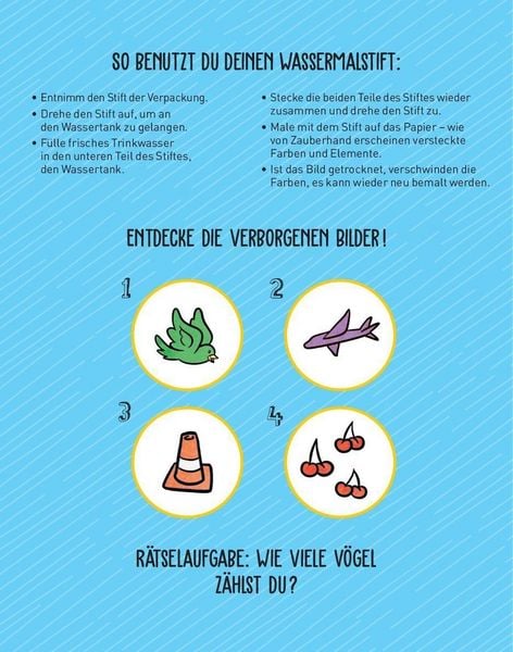 Produktbild: Malen mit Wasserzauber Fahrzeuge