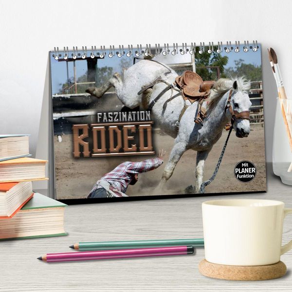 Produktbild: Faszination Rodeo (Tischkalender 2026 DIN A5 quer), CALVENDO Monatskalender