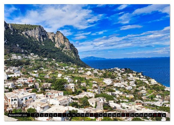 Produktbild: Faszinierendes Capri (Tischkalender 2026 DIN A5 quer), CALVENDO Monatskalender