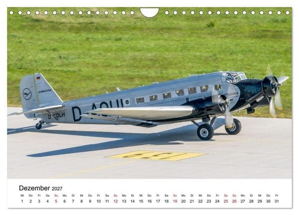 Produktbild: Klassiker der L&uuml;fte (Wandkalender 2027 DIN A4 quer), CALVENDO Monatskalender
