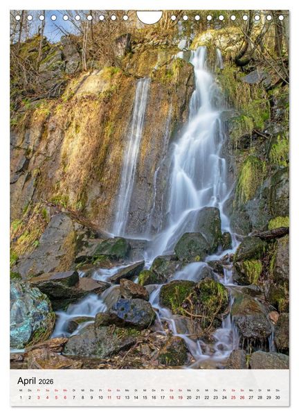 Produktbild: Harzer Landschaften - 12 Monate im Naturparadies Harz (Wandkalender 2026 DIN A4 hoch), CALVENDO Monatskalender