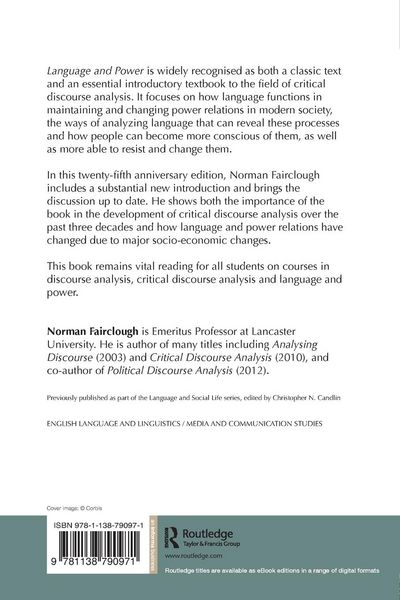 Produktbild: Language and Power
