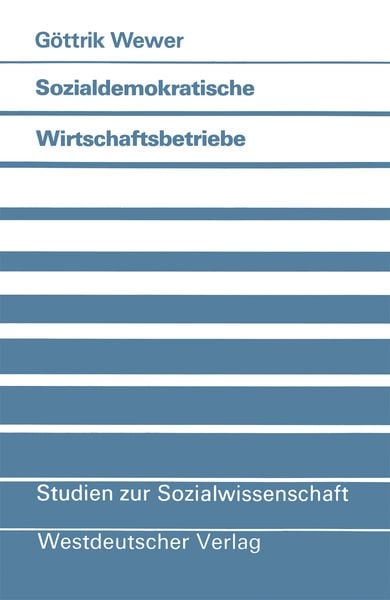 Produktbild: Sozialdemokratische Wirtschaftsbetriebe