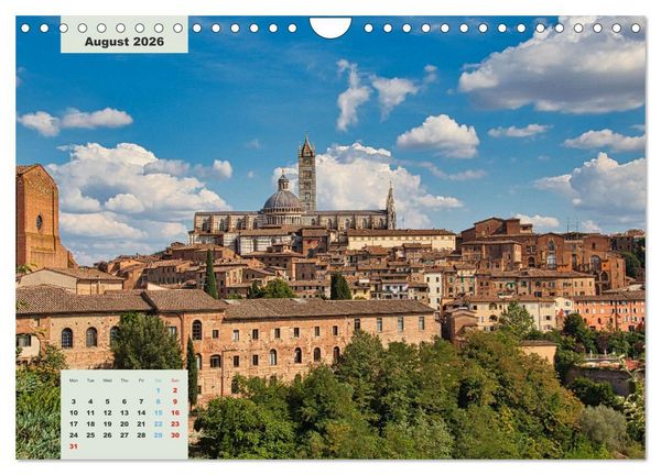 Produktbild: Wonderful Tuscany (Wall Calendar 2026 DIN A4 landscape), CALVENDO 12 Month Wall Calendar