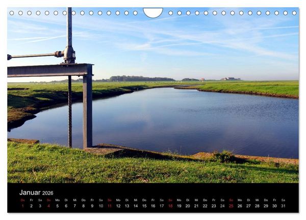 Produktbild: Zeit f&uuml;r... Insel Neuwerk - Kulturlandschaft im Wattenmeer (Wandkalender 2026 DIN A4 quer), CALVENDO Monatskalender