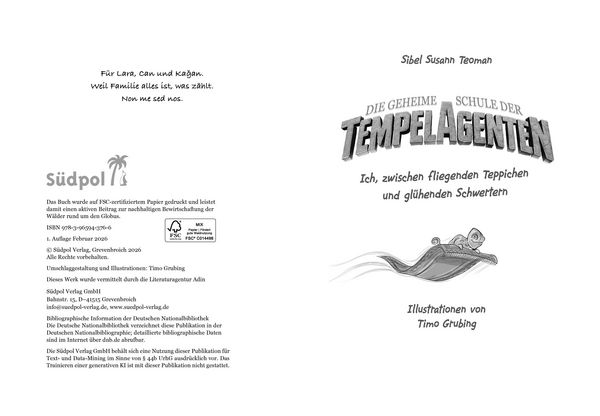Produktbild: Die geheime Schule der Tempelagenten &ndash; Ich, zwischen fliegenden Teppichen und gl&uuml;henden Schwertern