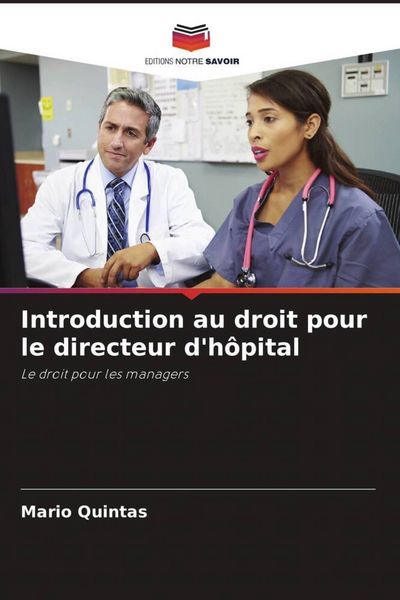 Produktbild: Introduction au droit pour le directeur d'h&ocirc;pital