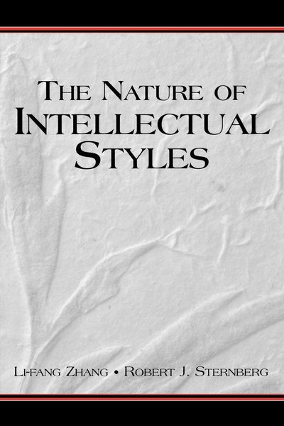 Produktbild: The Nature of Intellectual Styles