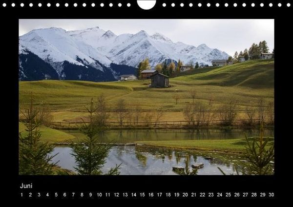 Produktbild: Surselva - Graub&uuml;nden (Wandkalender immerw&auml;hrend DIN A4 quer)
