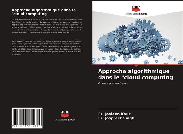 Produktbild: Approche algorithmique dans le "cloud computing