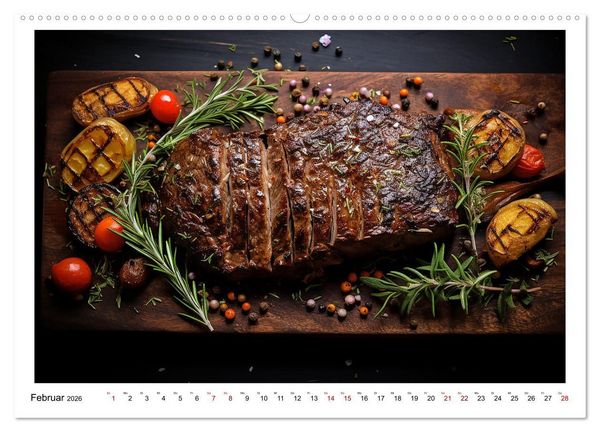 Produktbild: Ordentlich Low Carb (Wandkalender 2026 DIN A2 quer), CALVENDO Monatskalender