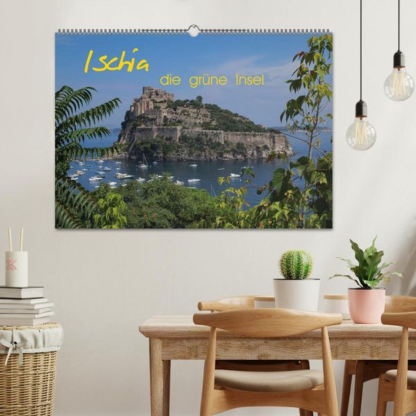 Produktbild: Ischia, die gr&uuml;ne Insel (Wandkalender 2026 DIN A2 quer), CALVENDO Monatskalender