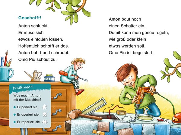 Produktbild: Duden Leseprofi &ndash; Die total verr&uuml;ckte Schrumpf-Maschine, 1. Klasse