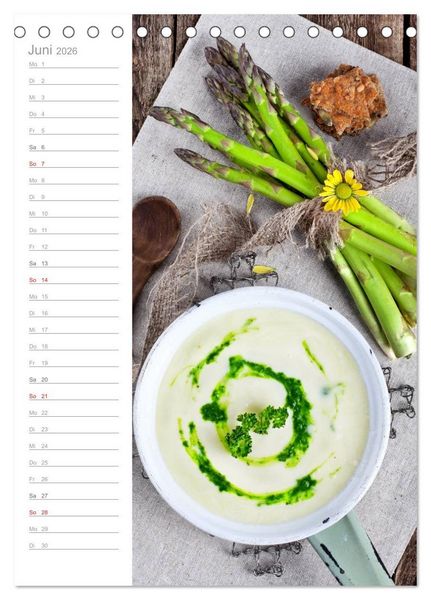 Produktbild: Guten Appetit ! (Tischkalender 2026 DIN A5 hoch), CALVENDO Monatskalender
