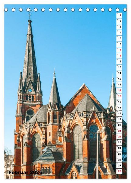 Produktbild: Gera - Stadt an der wei&szlig;en Elster (Tischkalender 2026 DIN A5 hoch), CALVENDO Monatskalender