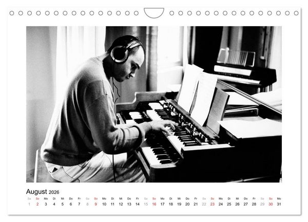 Produktbild: Jazztime (Wandkalender 2026 DIN A4 quer), CALVENDO Monatskalender