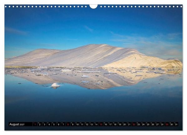 Produktbild: Ilulissat Eisfjord, Gr&ouml;nland. EIS - FORM UND LICHT (Wandkalender 2027 DIN A3 quer), CALVENDO Monatskalender