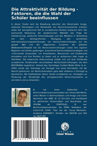 Produktbild: Die Attraktivit&auml;t der Bildung - Faktoren, die die Wahl der Sch&uuml;ler beeinflussen