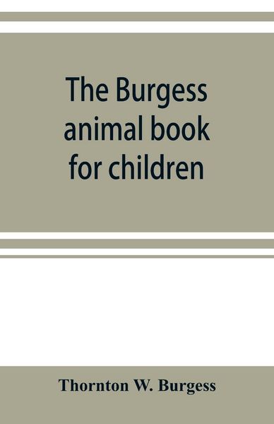 Produktbild: The Burgess animal book for children