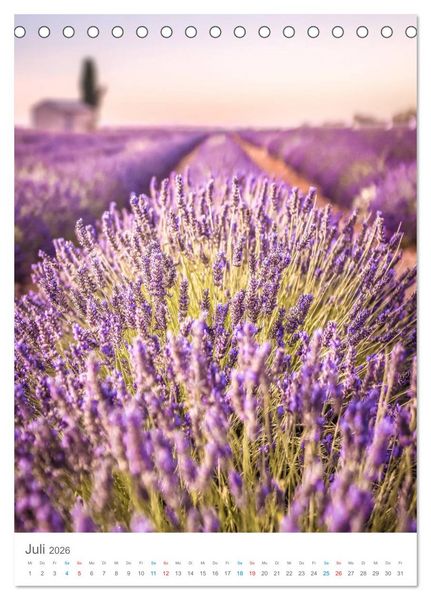 Produktbild: Provence im Licht (Tischkalender 2026 DIN A5 hoch), CALVENDO Monatskalender