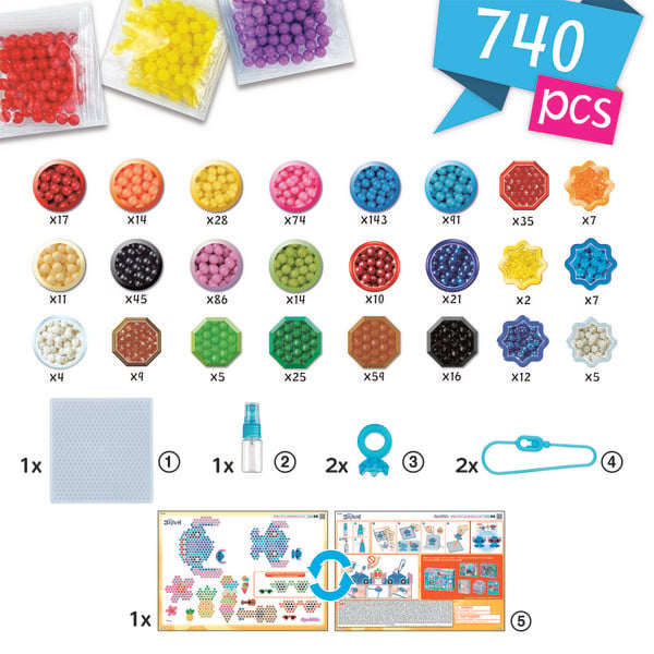 Produktbild: Aquabeads Stitch Schl&uuml;sselanh&auml;nger Bastelset