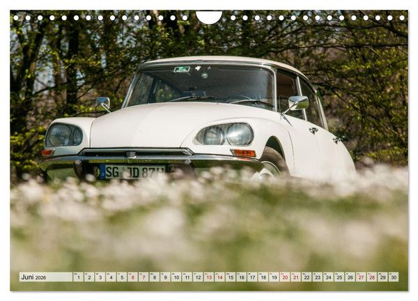 Produktbild: Citro&euml;n D Model &ndash; M&auml;rchenhafte D&eacute;esse (Wandkalender 2026 DIN A4 quer), CALVENDO Monatskalender