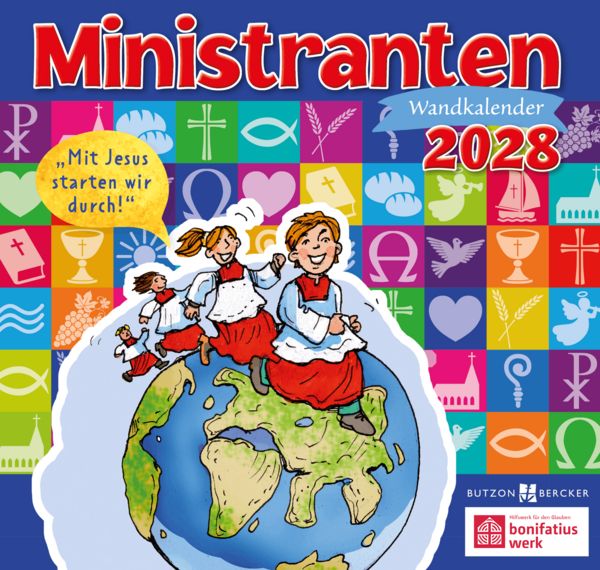 Produktbild: Ministranten-Wandkalender 2028