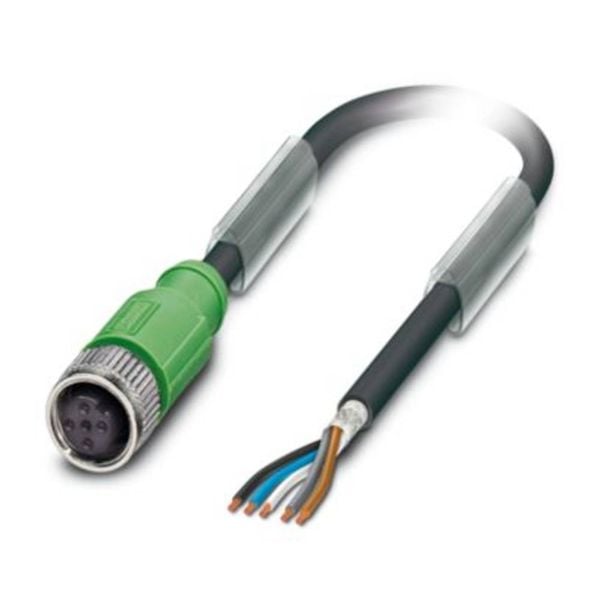 Produktbild: Phoenix Contact 1682951 Sensor-/Aktor-Steckverbinder, konfektioniert M12 Buchse, gerade 5.00 m Polzahl Sensoren: 5 1 St.