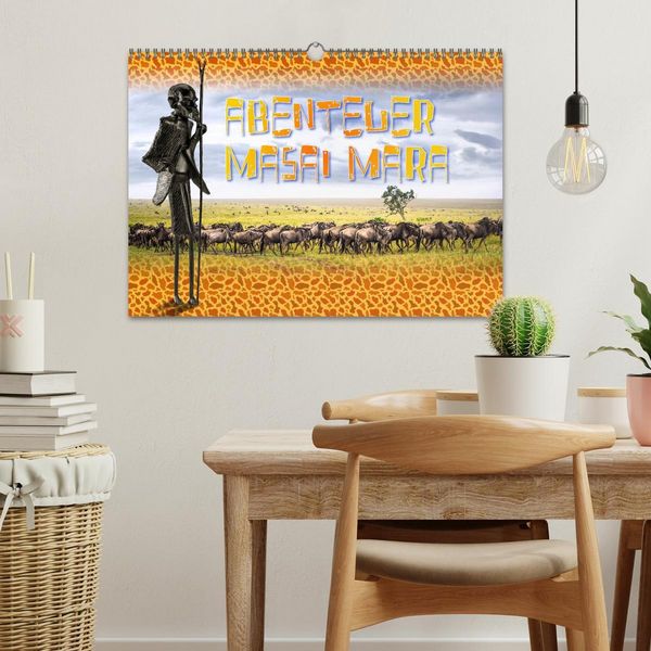 Produktbild: Abenteuer Masai Mara (Wandkalender 2026 DIN A3 quer), CALVENDO Monatskalender