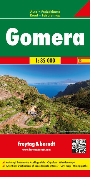 Produktbild: freytag & berndt Stra&szlig;enkarte Gomera 1:35.000