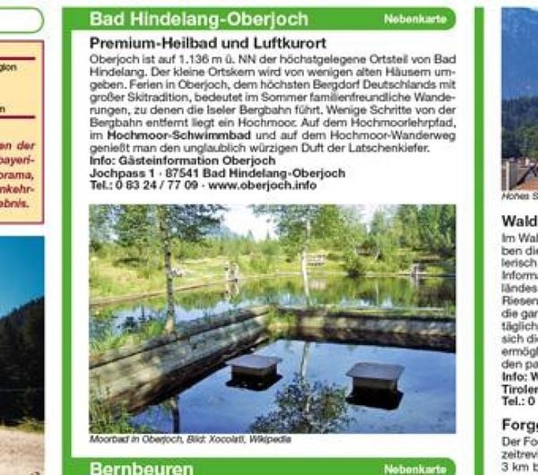 Produktbild: F&uuml;ssen und Umgebung mit Tannheimer Tal 1:50 000