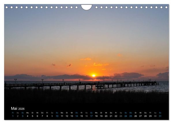 Produktbild: Ostseestrand Graal-M&uuml;ritz (Wandkalender 2026 DIN A4 quer), CALVENDO Monatskalender