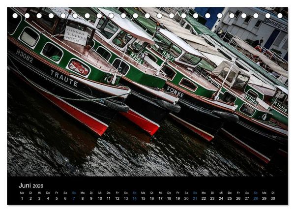 Produktbild: Hamburg (Tischkalender 2026 DIN A5 quer), CALVENDO Monatskalender