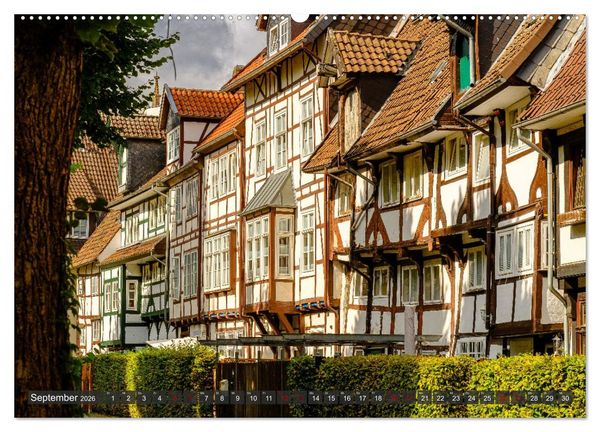 Produktbild: Ein Blick auf Alte Hansestadt Lemgo (Wandkalender 2026 DIN A2 quer), CALVENDO Monatskalender