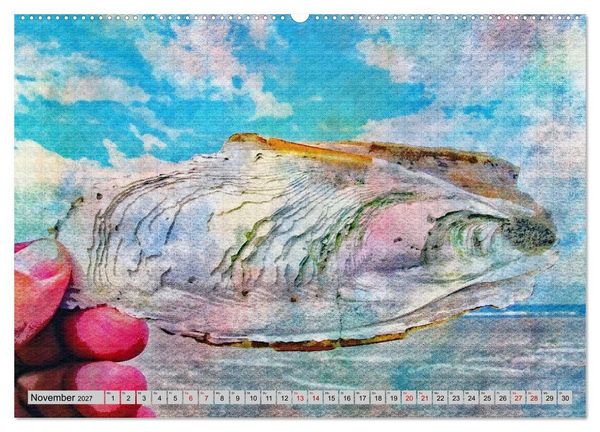 Produktbild: D&auml;nemark - Sch&ouml;nheiten J&uuml;tlands in feinen Aquarellfarben (hochwertiger Premium Wandkalender 2027 DIN A2 quer), Kunstdruck in Hochglanz