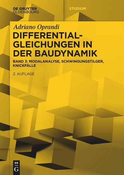 Produktbild: Differentialgleichungen in der Baudynamik