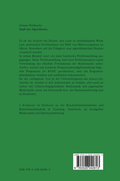 Produktbild: Spa&szlig; mit Algorithmen