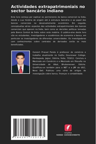 Produktbild: Actividades extrapatrimoniais no sector banc&aacute;rio indiano